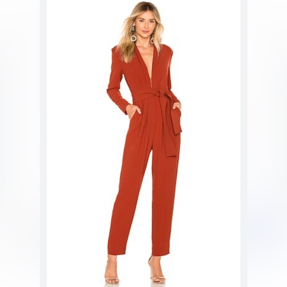 A.L.C. Kieran Jumpsuit in Terracotta
Color: Terracotta